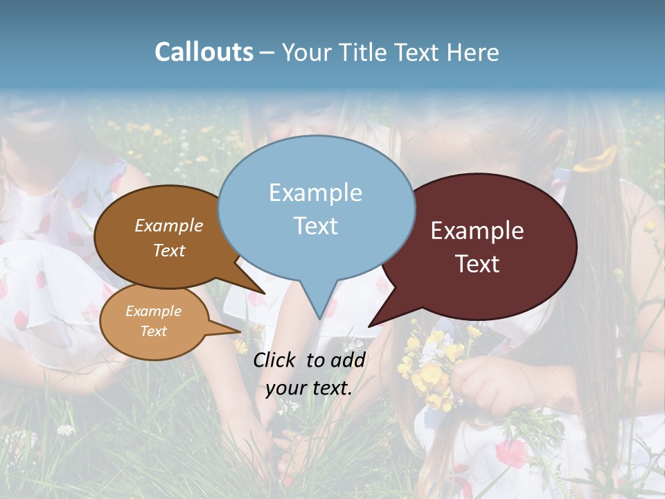 Spring For Children PowerPoint Template