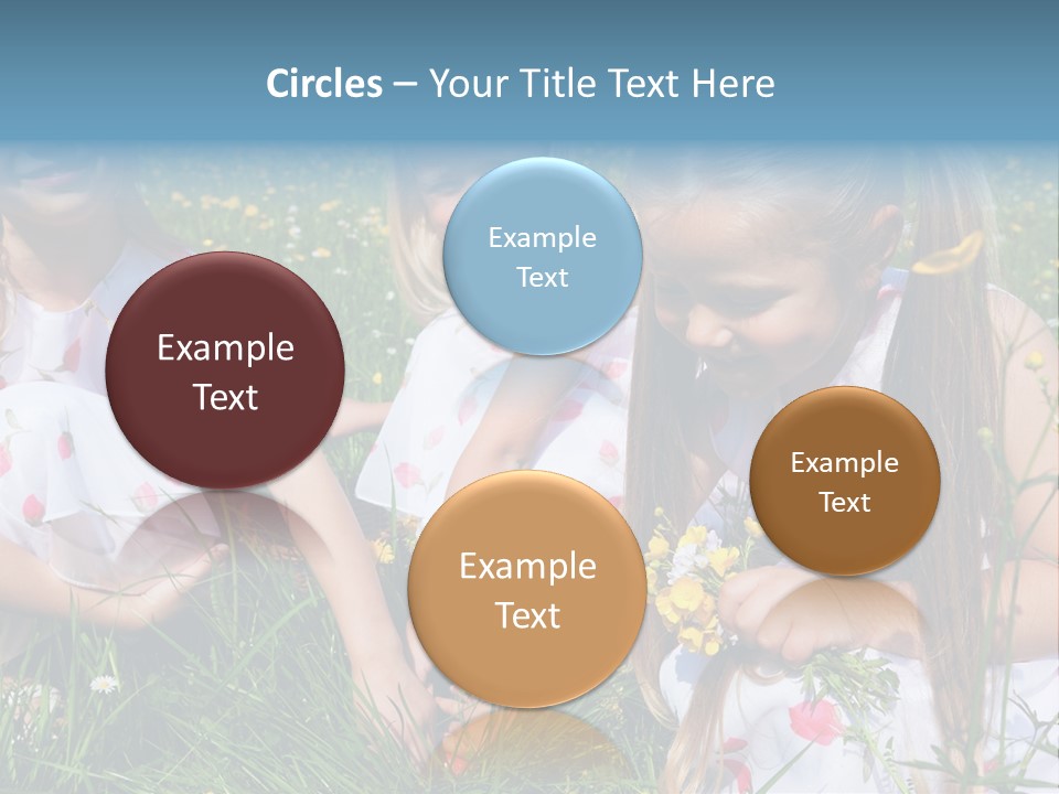 Spring For Children PowerPoint Template