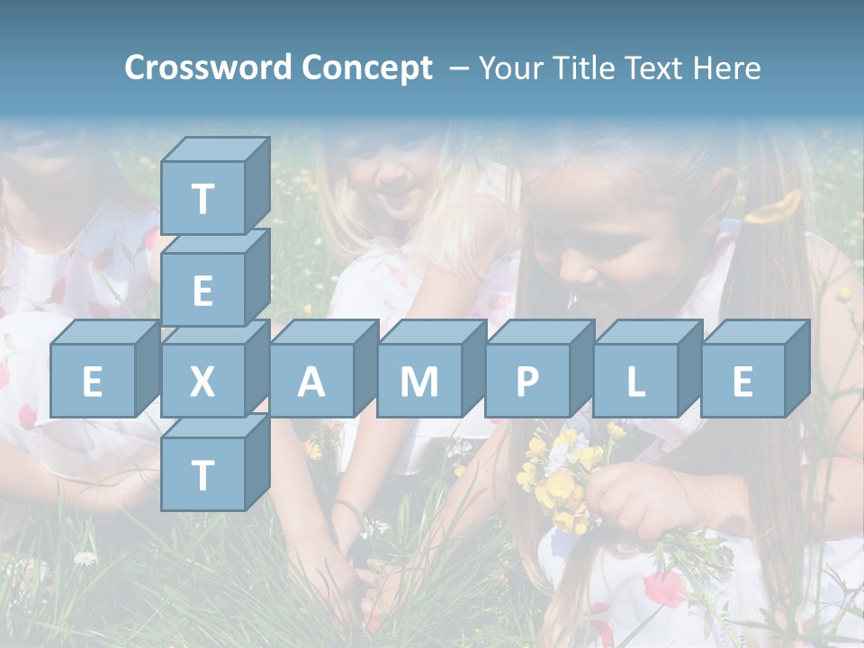 Spring For Children PowerPoint Template