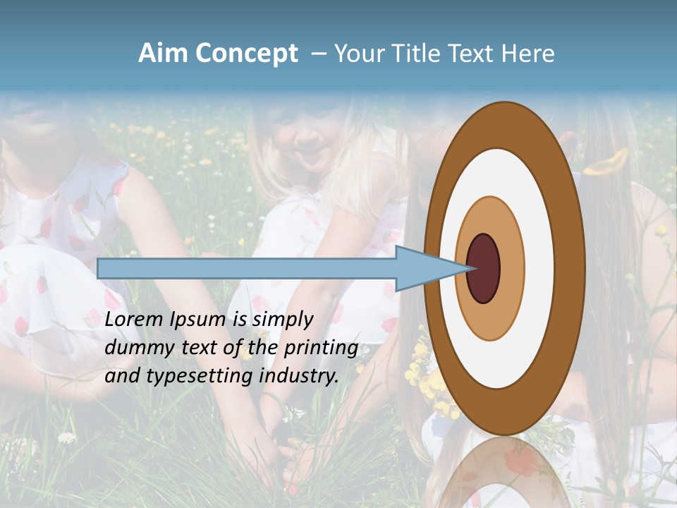 Spring For Children PowerPoint Template