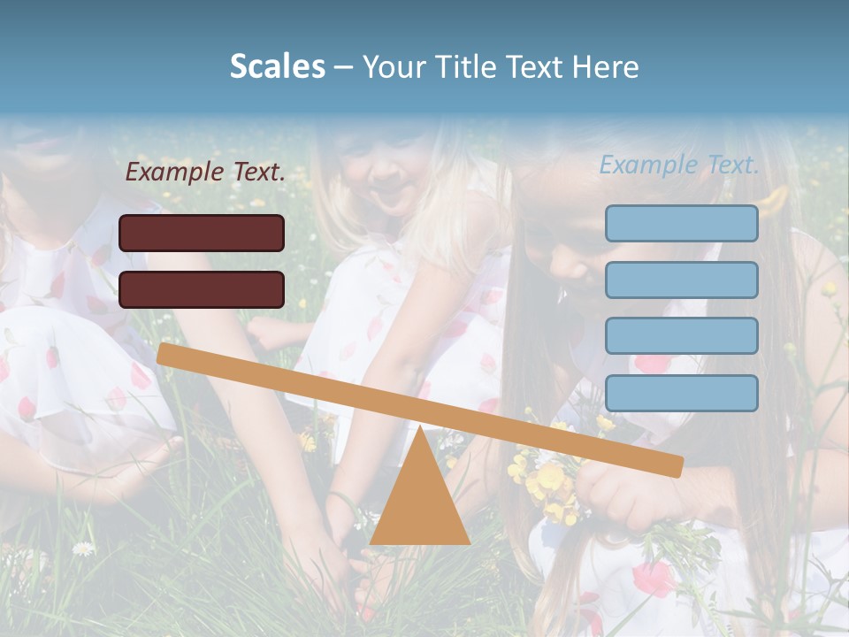 Spring For Children PowerPoint Template