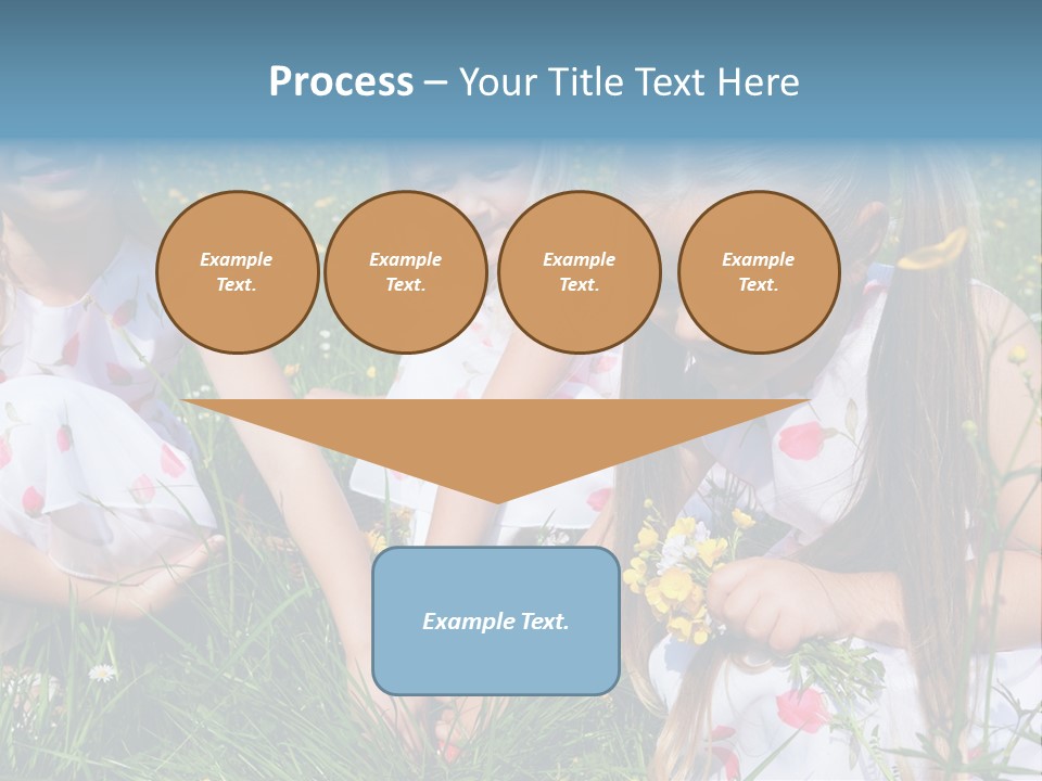Spring For Children PowerPoint Template