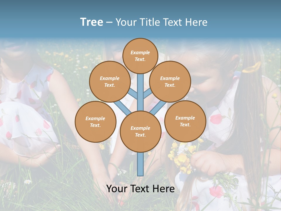 Spring For Children PowerPoint Template