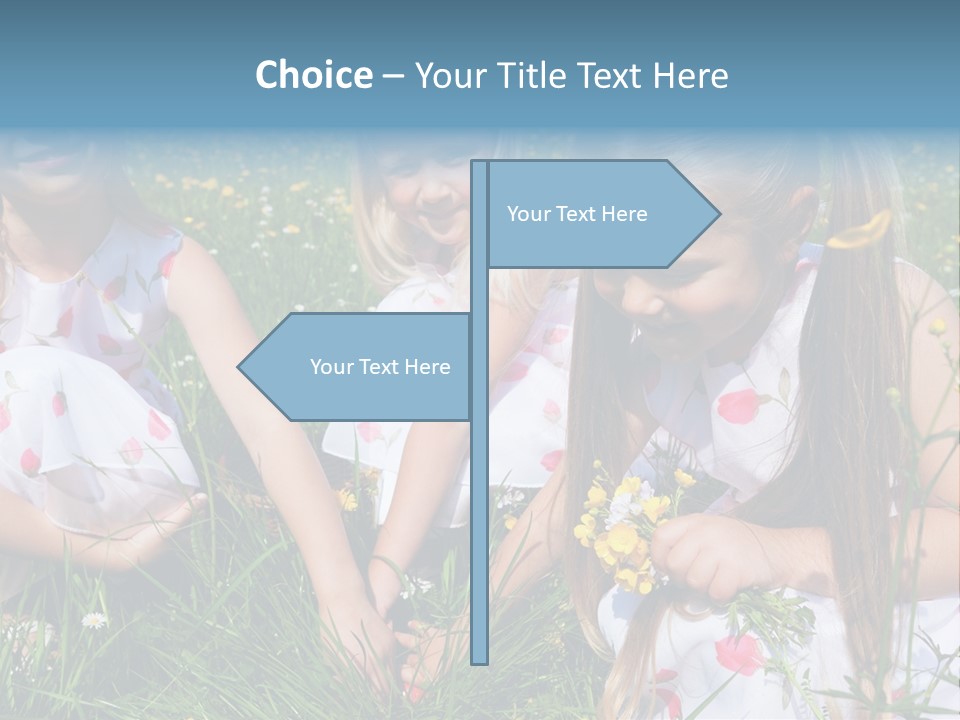 Spring For Children PowerPoint Template