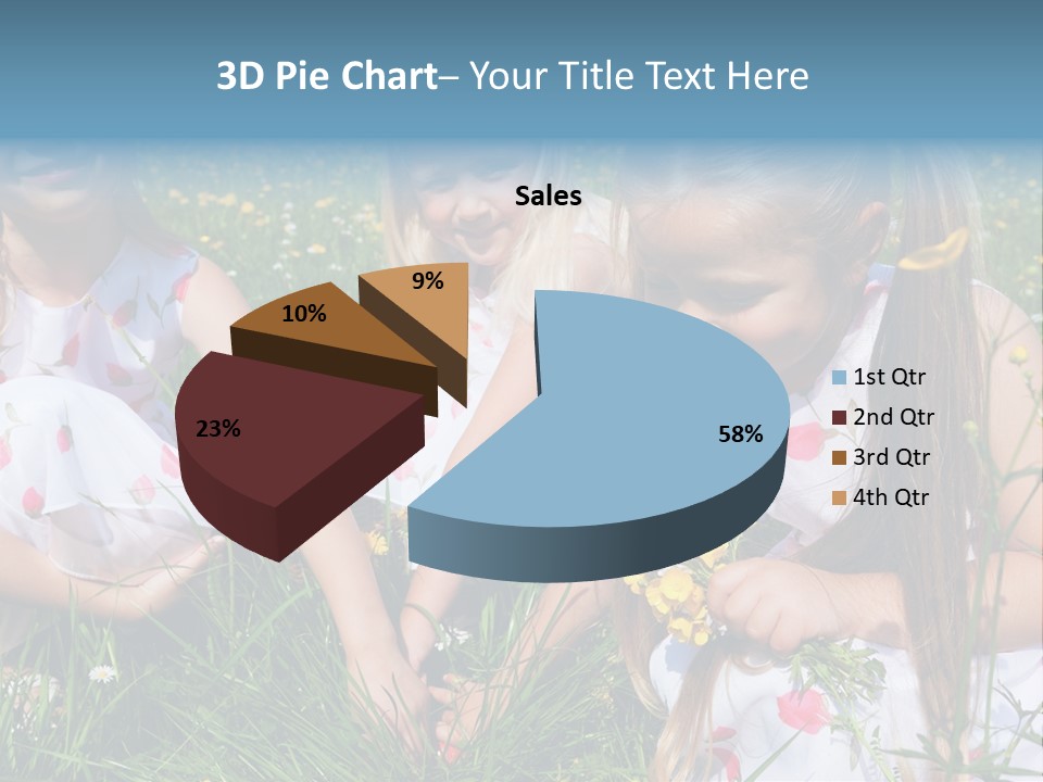 Spring For Children PowerPoint Template