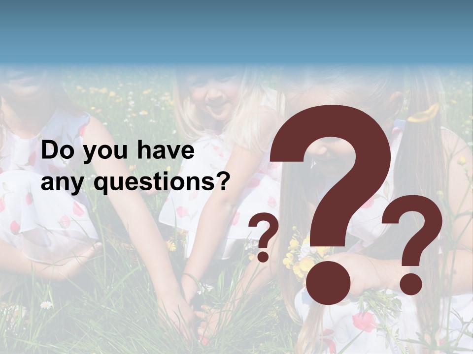 Spring For Children PowerPoint Template