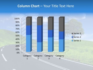 Tree In A Field PowerPoint Template