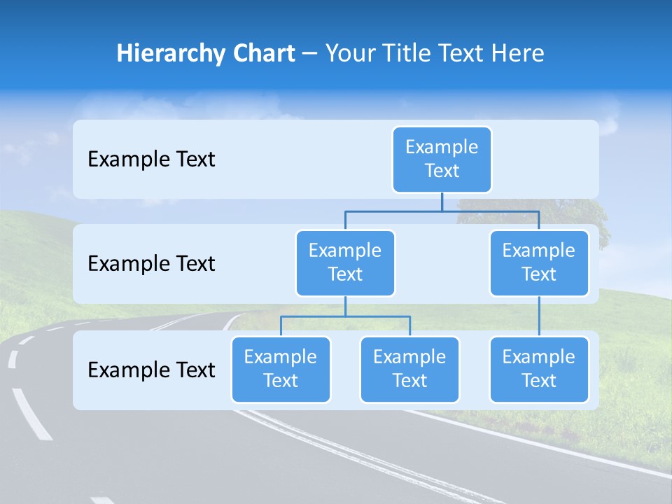 Tree In A Field PowerPoint Template