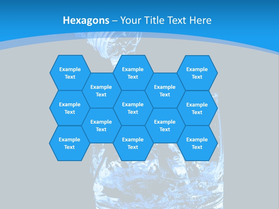 Water Splashing PowerPoint Template