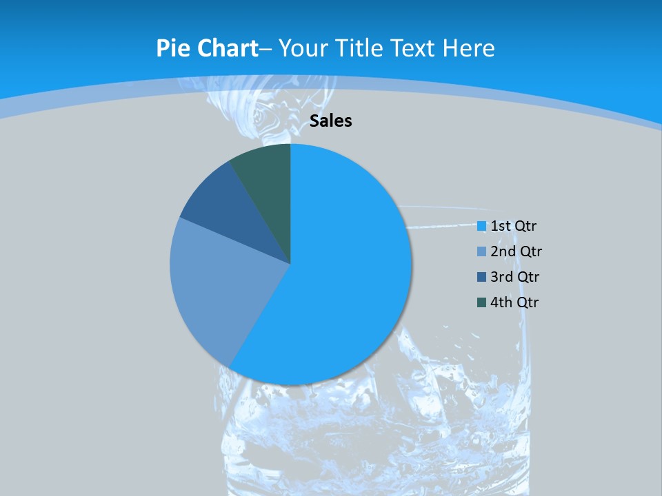 Water Splashing PowerPoint Template