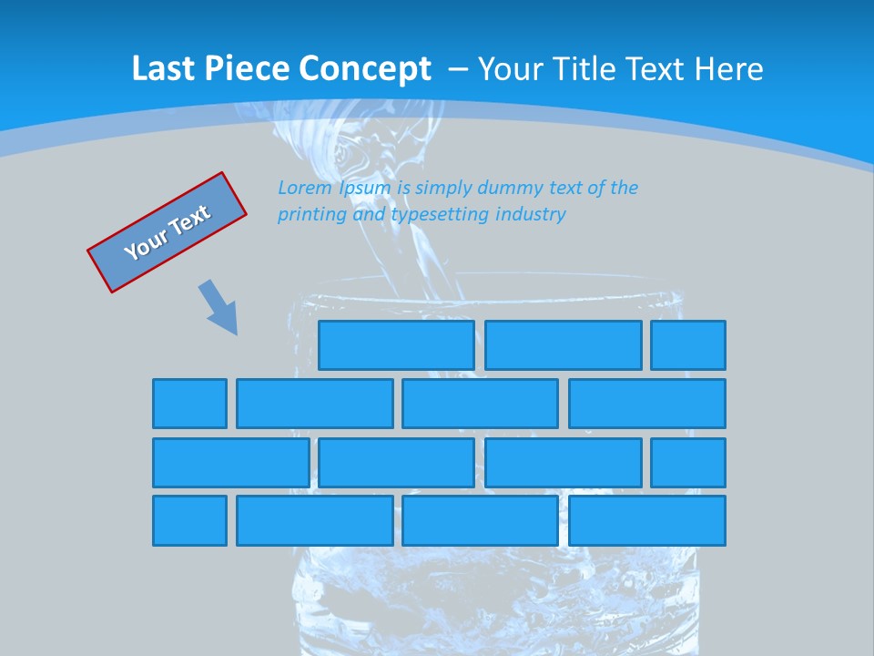 Water Splashing PowerPoint Template