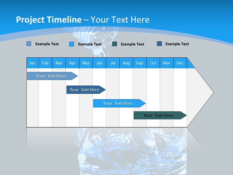 Water Splashing PowerPoint Template