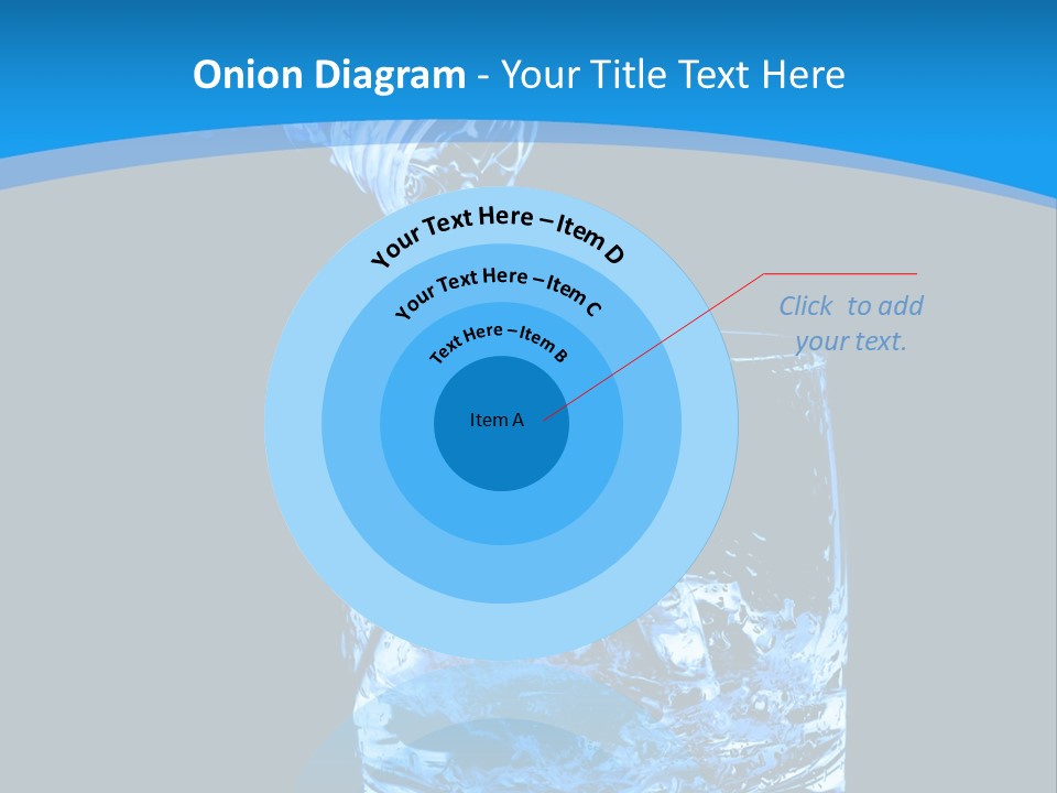 Water Splashing PowerPoint Template