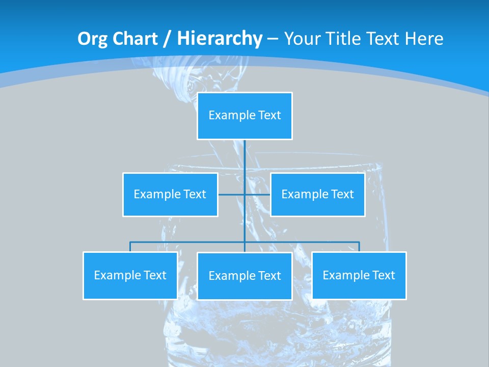Water Splashing PowerPoint Template