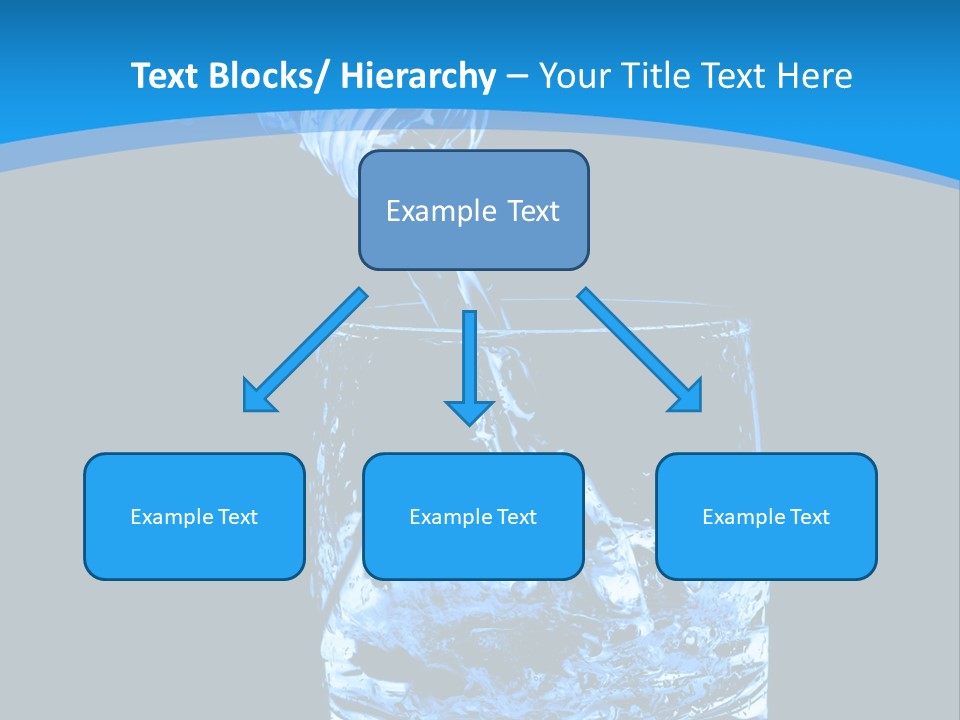 Water Splashing PowerPoint Template