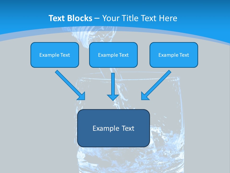 Water Splashing PowerPoint Template