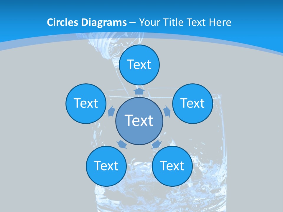 Water Splashing PowerPoint Template