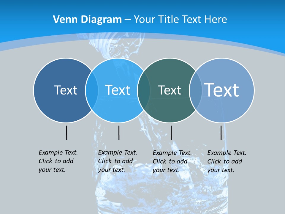 Water Splashing PowerPoint Template