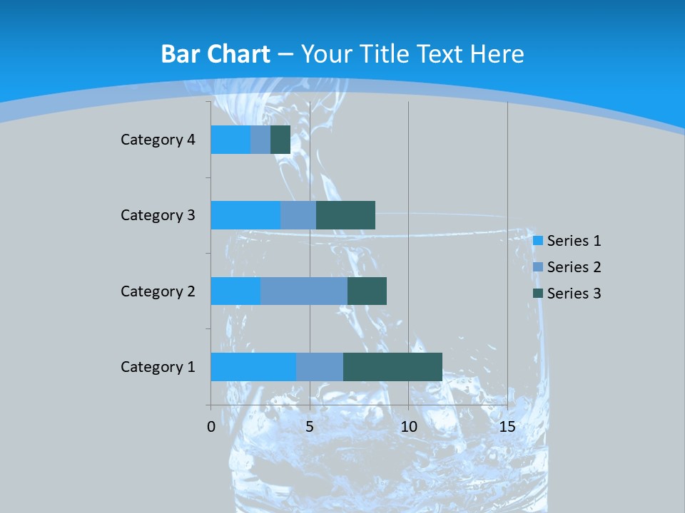 Water Splashing PowerPoint Template