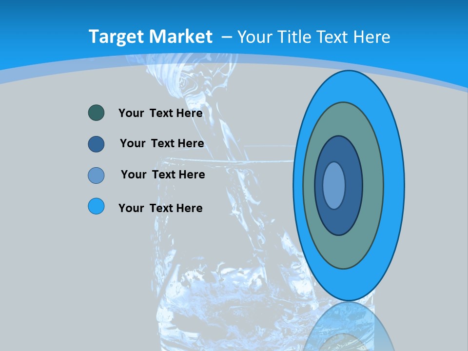 Water Splashing PowerPoint Template