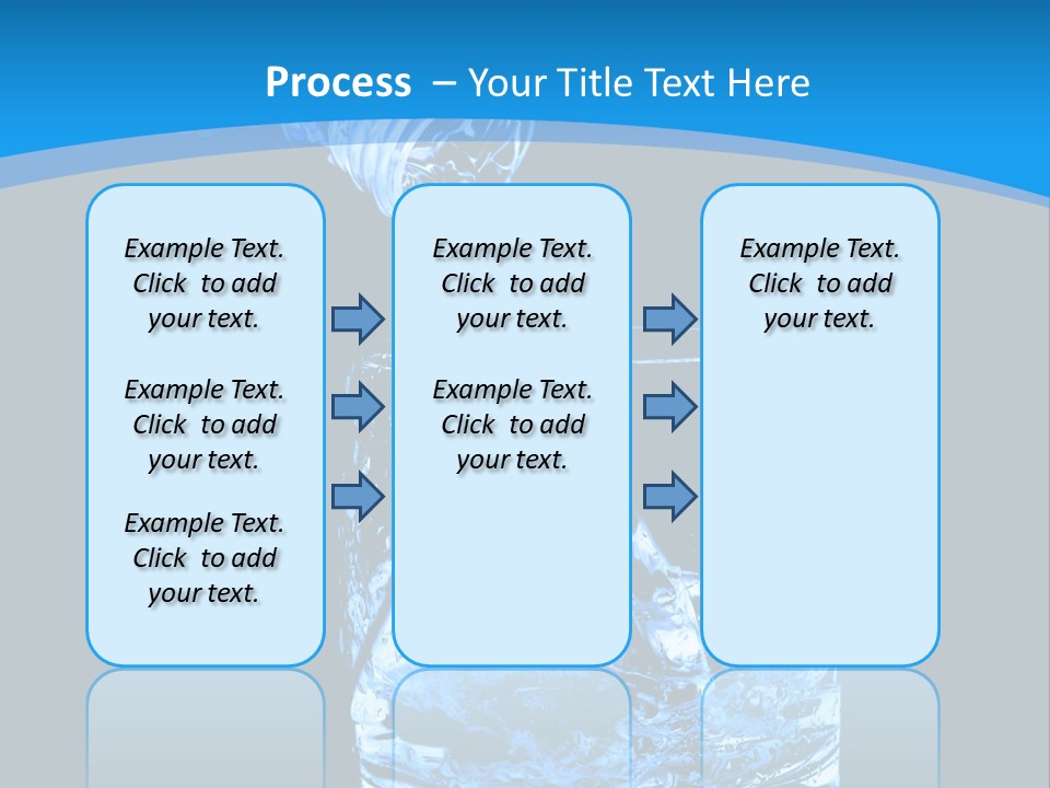 Water Splashing PowerPoint Template