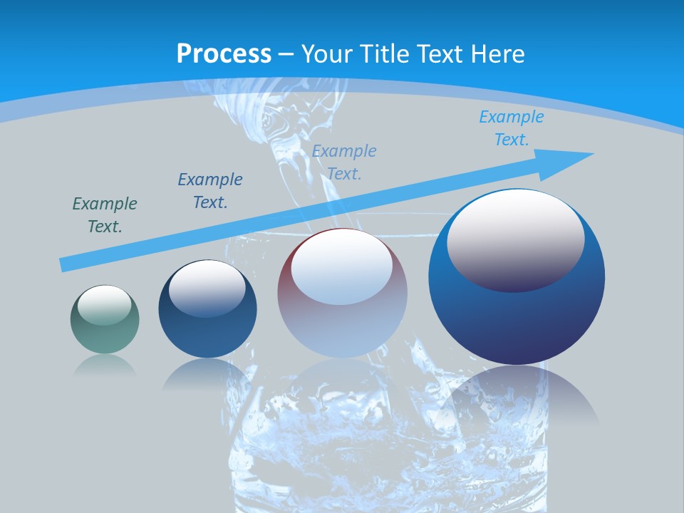 Water Splashing PowerPoint Template