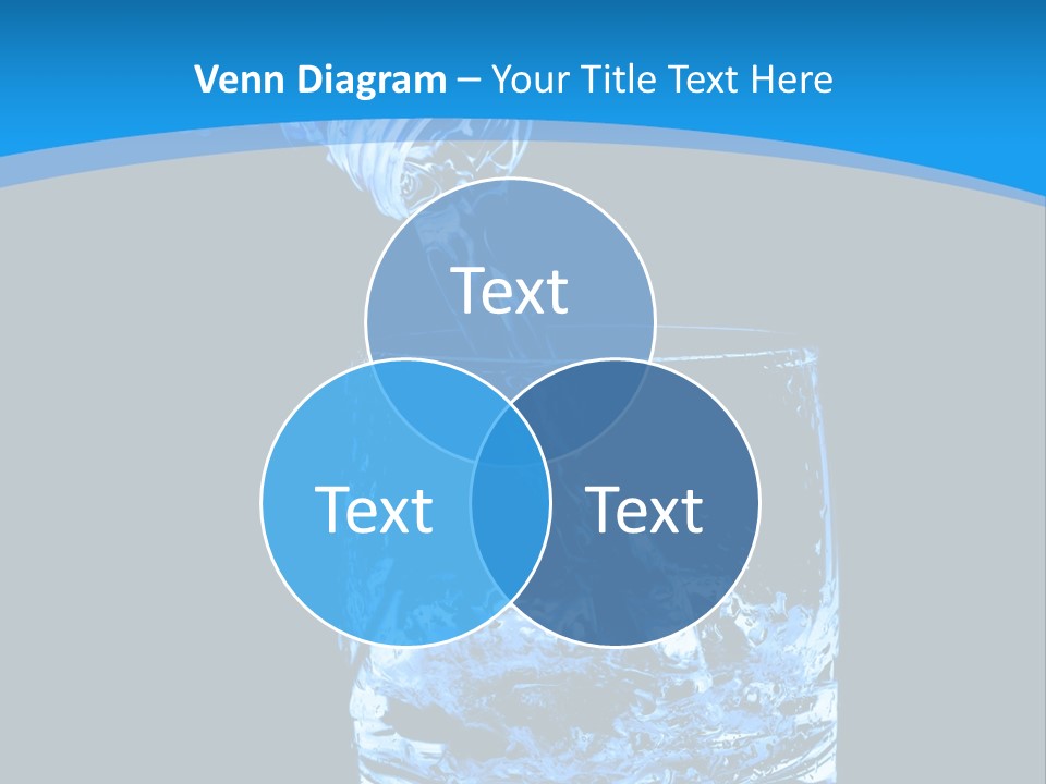 Water Splashing PowerPoint Template