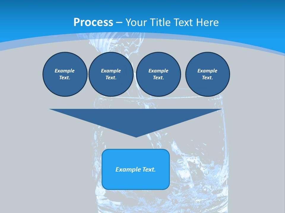 Water Splashing PowerPoint Template