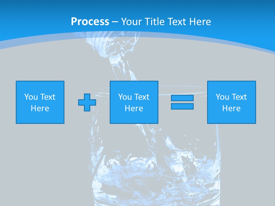 Water Splashing PowerPoint Template