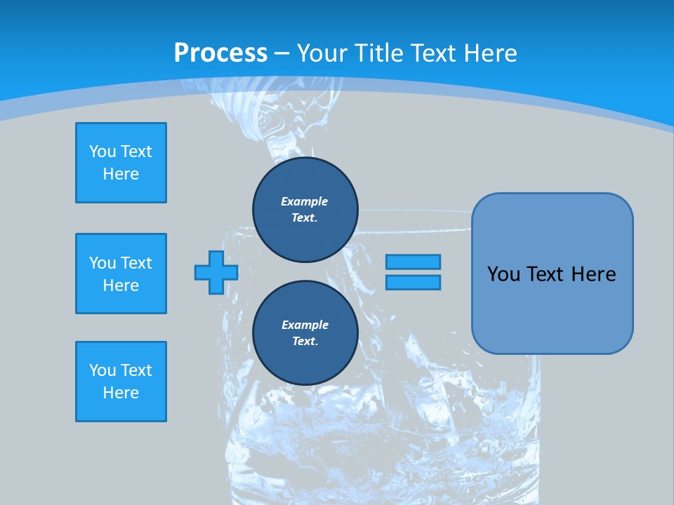 Water Splashing PowerPoint Template