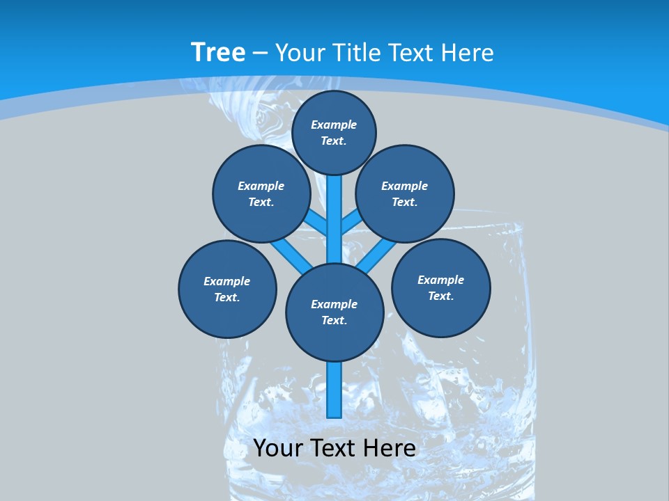 Water Splashing PowerPoint Template