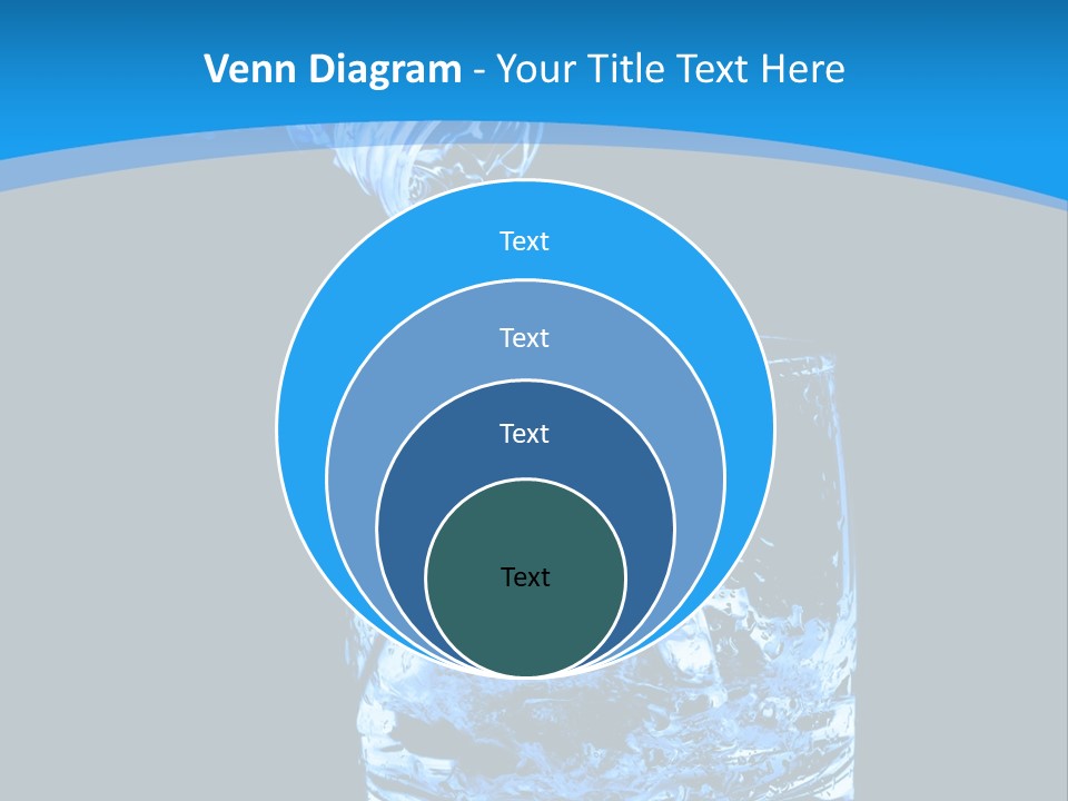 Water Splashing PowerPoint Template