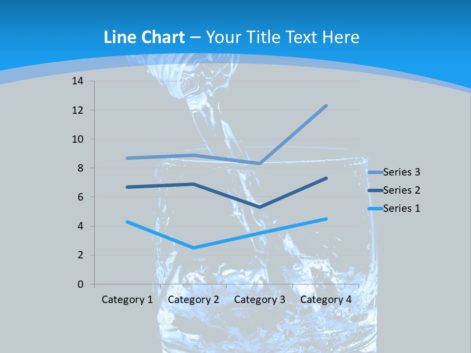 Water Splashing PowerPoint Template