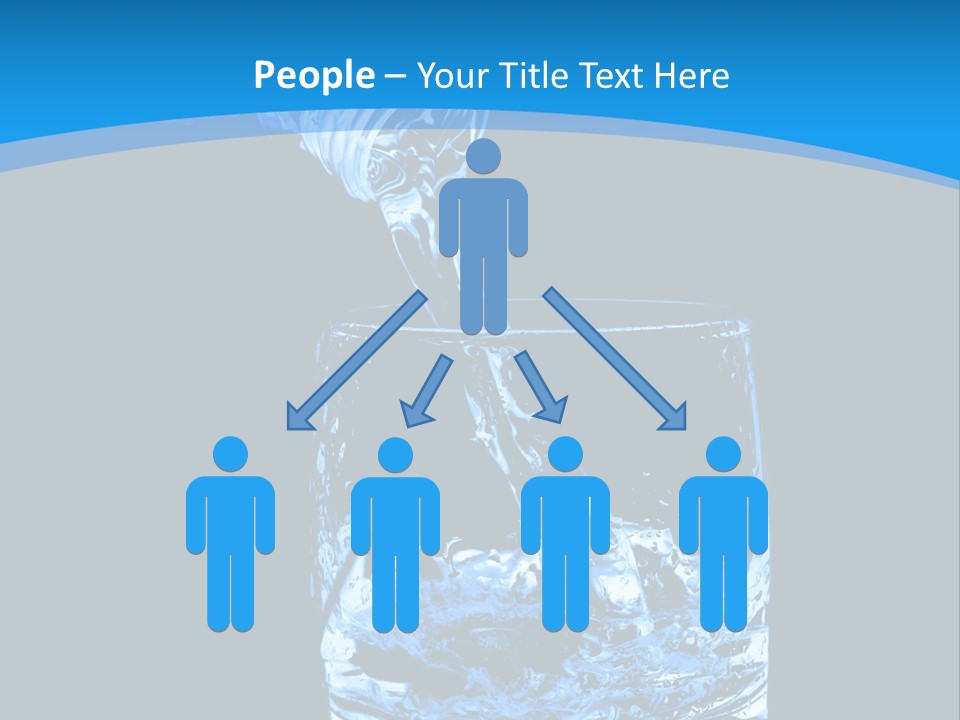 Water Splashing PowerPoint Template