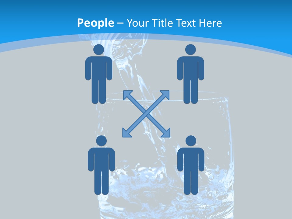 Water Splashing PowerPoint Template