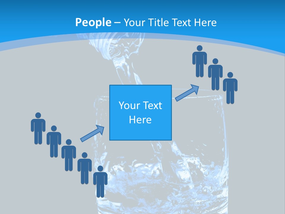 Water Splashing PowerPoint Template