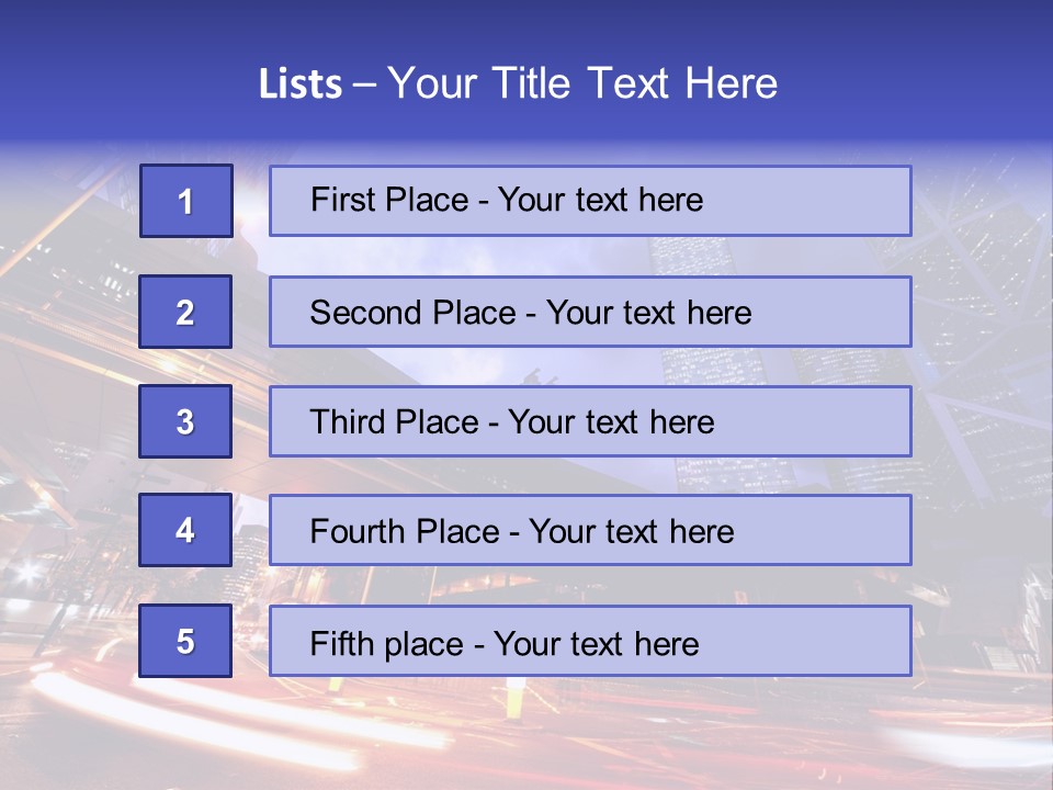 Hong Kong PowerPoint Template