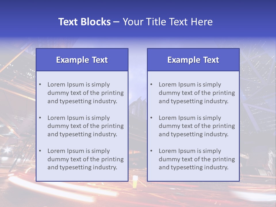 Hong Kong PowerPoint Template