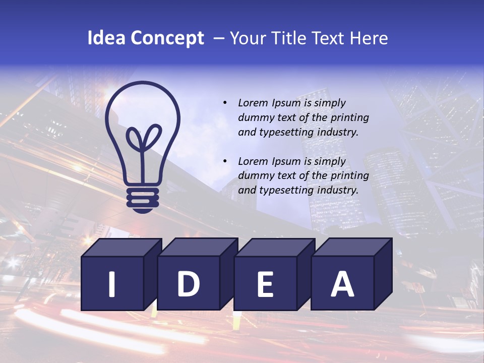 Hong Kong PowerPoint Template