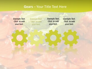 Carpaccio Z Łososia PowerPoint Template