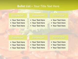 Carpaccio Z Łososia PowerPoint Template