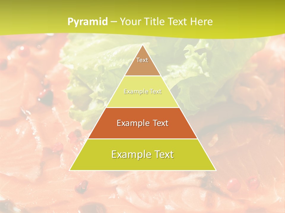 Carpaccio Z Łososia PowerPoint Template