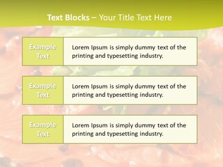 Carpaccio Z Łososia PowerPoint Template