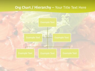 Carpaccio Z Łososia PowerPoint Template