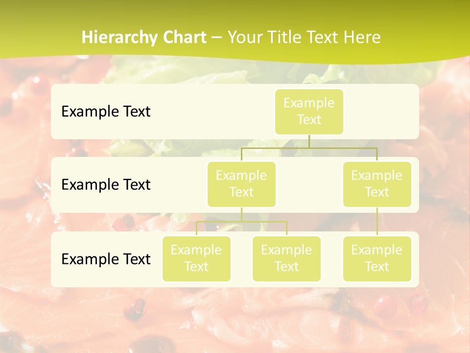 Carpaccio Z Łososia PowerPoint Template
