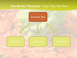 Carpaccio Z Łososia PowerPoint Template