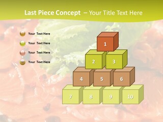 Carpaccio Z Łososia PowerPoint Template