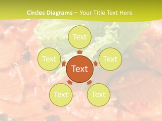 Carpaccio Z Łososia PowerPoint Template