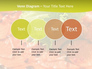 Carpaccio Z Łososia PowerPoint Template