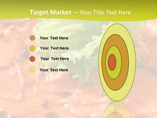 Carpaccio Z Łososia PowerPoint Template